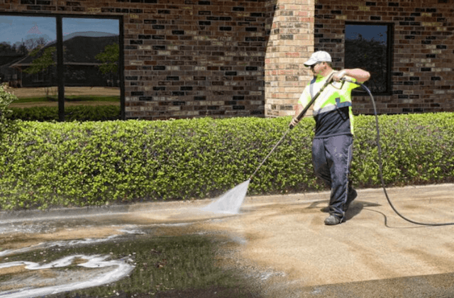 commercial concrete cleaning in milpitas